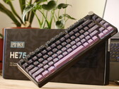 Teclado HE sem fio Epomaker HE75 Mag