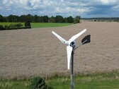 Os primeiros cinco protótipos da pequena turbina eólica leve já foram entregues ao Grupo BBF para testes. (Fonte da imagem: Instituto Fraunhofer)