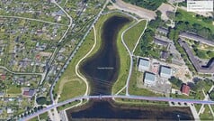 Teste de GNSS (41 mm): Volta ao lago