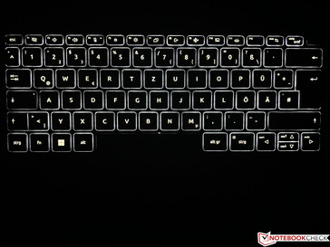 Iluminação do teclado