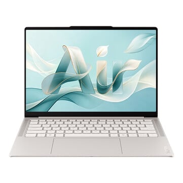 Vista frontal do Lenovo Yoga Air 14 Aura