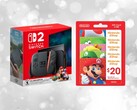Switch 2 Mario Kart World Bundle com cartões-presente da Nintendo eShop (Fonte da imagem: Nintendo of America, Sam's Club com edições)