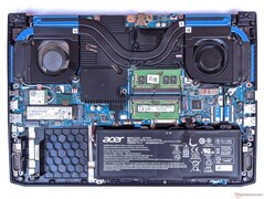 Acer Predator Triton 300 - opções de manutenção