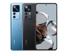 A série Xiaomi 12T será lançada em duas cores. (Fonte da imagem: @rquandt & WinFuture)