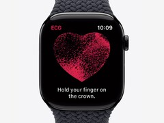 Apple Relógio com monitoramento de ECG. (Fonte da imagem: Apple)