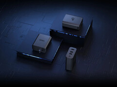 O ROG 100W Gamiung Charger Dock da Asus serve efetivamente como uma versão atualizada do modelo de 65W que já é vendido. (Fonte da imagem: Asus)