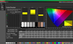 ColorChecker (vs. sRGB)