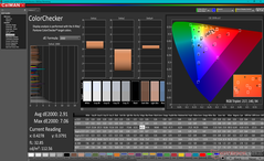 ColorChecker antes da calibração