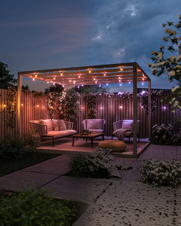 Luzes de corda de globo Philips Hue Festavia. (Fonte da imagem: Philips)