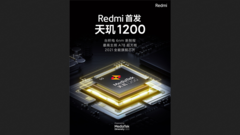 Um teaser Redmi/Dimensity 1200. (Fonte: Weibo)