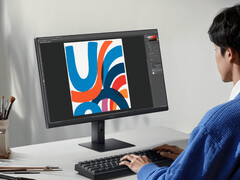 O Xiaomi Monitor A24i 2026 apresenta um design de suporte simples.