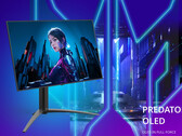 A Acer apresenta o monitor para jogos Predator X27U F3 OLED (Fonte da imagem: Acer [editado])