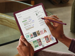 O Kindle Scribe Colorsoft é o maior Kindle com tela colorida. (Fonte da imagem: Amazon)