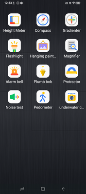 Ferramentas como a bússola digital estão disponíveis, algumas um pouco extravagantes, como a do Height Meter. (Fonte da imagem: Sergey Tarasov - Notebookcheck)