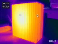 Desenvolvimento de calor durante o teste de estresse (Primestation Pulsar)