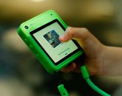 O Freckle Phone foi especialmente concebido para as mãos das crianças.