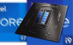 Os processadores móveis Intel Alder Lake-HX podem acompanhar, e até mesmo superar, as melhores CPUs de mesa da Rocket Lake. (Fonte de imagem: Intel - editado)