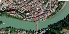 Teste de GPS Teclast T50HD: ponte