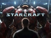 Banner do jogo de tiro StarCraft exibido