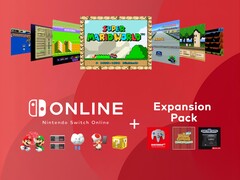 O banner do Virtual Console e do Nintendo Switch Online + Expansion Pack é mostrado (Fonte da imagem: Nintendo of America com edições)