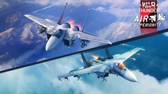Papel de parede oficial do War Thunder 2.33 &quot;Air Superiority&quot; (Fonte: War Thunder)