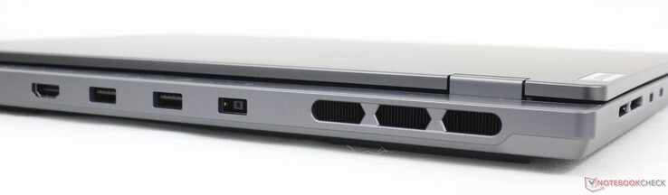 Traseira: HDMI 2.1, 2x USB-A 3.2 Gen. 2, adaptador CA