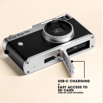 O CS-Pro vem com um cartão SD de 4 GB (Fonte da imagem: Camp Snap)