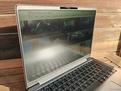 Visualização ao ar livre sob o sol