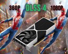 A Nvidia RTX 4060 registra 90 FPS em Spider-Man 2 com upscaled de 360p para 1080p usando DLSS 4. (Fonte da imagem: Steam, editado)