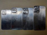 os moldes da caixa do iPhone 13 mostram um módulo de câmera maior (Fonte: Weibo via universo Ice)