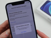 Um iPhone 12 responde mal a reparos independentes. (Fonte: YouTube)