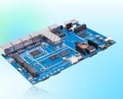 A BPI-R4 Lite é uma nova placa de desenvolvimento com muitas opções de conectividade de rede (Fonte da imagem: Banana Pi)