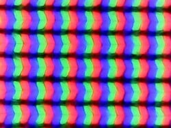 Disposição dos subpixels