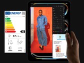 O Apple iPad Pro recebe a pior classificação da nova etiqueta de energia da UE. (Fonte da imagem: Apple, editado)