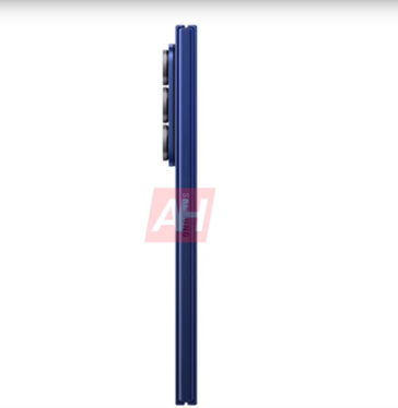 Galaxy Perfil lateral do Z Fold 7 (fonte da imagem: Android Headlines)