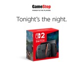 Banner de lançamento do Nintendo Switch 2 à meia-noite na GameStop (Fonte da imagem: GameStop)