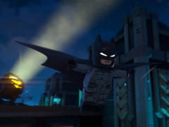 Uma captura de tela do trailer de revelação de Lego Batman: Legacy of the Dark Knight (fonte da imagem: DC YouTube)