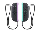 Os novos controles Joy-Con 2 roxo claro e verde claro serão lançados em 12 de fevereiro. (Fonte da imagem: Nintendo)