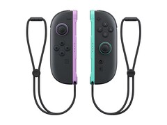 Os novos controles Joy-Con 2 roxo claro e verde claro serão lançados em 12 de fevereiro. (Fonte da imagem: Nintendo)