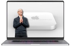 Tim Cook poderá revelar o M1X Mac mini e 2021 MacBook Pro no quarto trimestre deste ano. (Fonte da imagem: Apple/Ian Zelbo/Antonio De Rosa - editado)