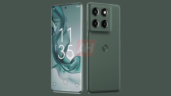 Suposta renderização do Motorola Moto Edge 70. (Fonte da imagem: Android Headlines)