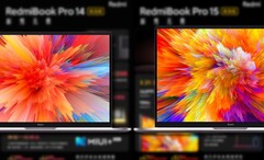 Os computadores portáteis RedmiBook Pro 14 (L) e RedmiBook Pro 15 (R) Ryzen Edition suportam conectividade Wi-Fi 6. (Fonte de imagem: Redmi - editado)