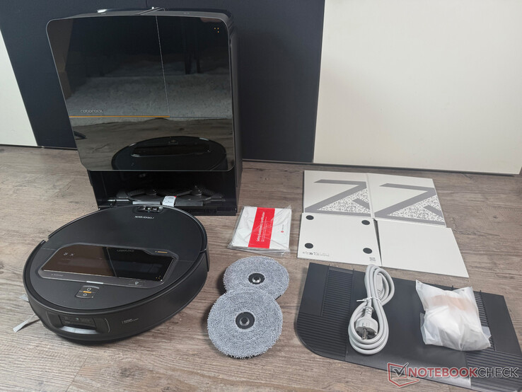 Escopo de entrega do Roborock Saros Z70