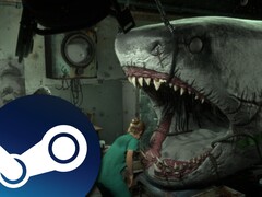 Em Shark Dentist, os dentistas usam esmerilhadeiras angulares em vez de brocas. (Fonte da imagem: Steam)