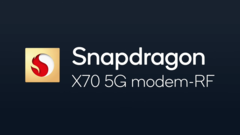 A Samsung teve problemas para replicar o desempenho do modem X70 5G (imagem: Qualcomm)