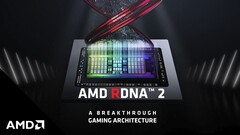 As GPUs móveis Navi 23 e Navi 24 devem ter um TGP sub-100 W. (Fonte de imagem: AMD)