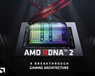 As GPUs móveis Navi 23 e Navi 24 devem ter um TGP sub-100 W. (Fonte de imagem: AMD)