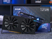O A380 é mais lento que o GeForce GTX 1650 em jogos (Fonte de imagem: GUNNIR)