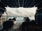 Um frame do trailer de revelação do Battlefield 6 para um jogador. (Fonte da imagem: Steam)