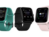 O Amazfit Bip U oferece medição de SpO2 e 5 ATM de resistência à água. (Fonte de imagem: Amazfit)